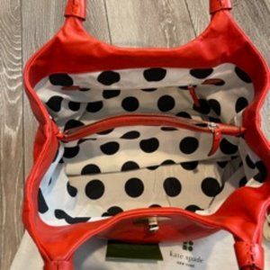Stunning burnt orange Kate Spade handbag